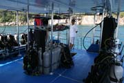Diving Similan, West Coast Divers liveaboard. Thailand.