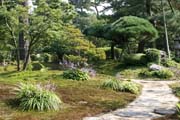 Kenroku-en garden, Kanazawa town. Japan.