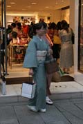 Traditions and moder life - contrasts - it is also Ginza district, Tokyo. Japan.