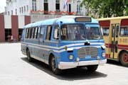 Old koda bus, Ciego de vila. Cuba.