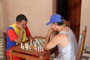 Chess players, Las Tunas. Cuba.