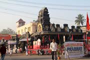 Pazhavangadi Ganapathy temple, Thiruvananthapuram (Trivandrum). It one of the main Lord Ganesh temples in Kerala. India.
