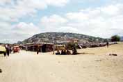 View to market area in Dire Dawa. East, Ethiopia.