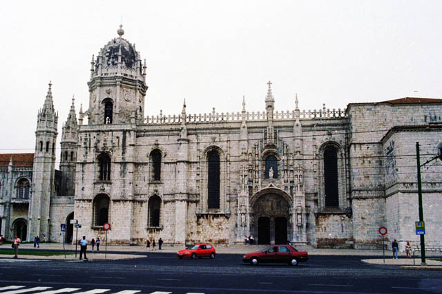 Mosterio dos Jeronimos in Belem, Lisbon. Portugal.