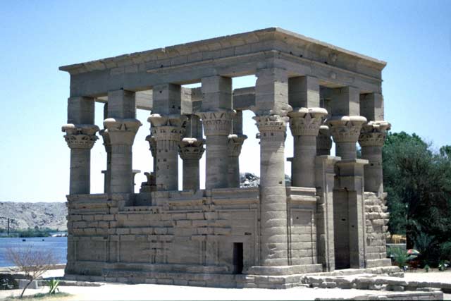 Temple of Philae near Aswan. Egypt.