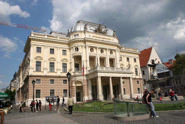 Slovak National Theatre, Bratislava. Slovakia.