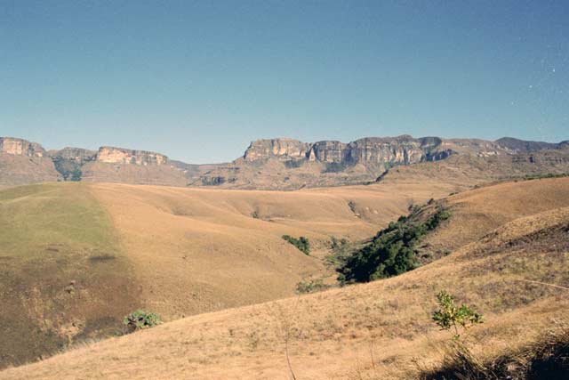 Giant's Castle National park, Drakensberg. South Africa.